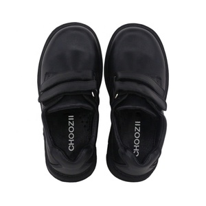 Оптовая продажа, школьная обувь на заказ, детская униформа, черная кожаная детская школьная обувь для мальчиков - Product Image 3