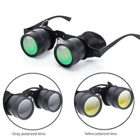 10X Brass Metal Fishing & Hunting Binoculars with 25mm FMC Multi-Coated Lens 8 Field of View-Outdoor Opera Hiking Magnifier