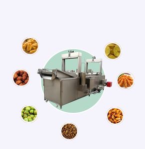 เครื่องทอดเส้นก๋วยเตี๋ยวแบบกึ่งอัตโนมัติหุ่นยนต์อัตโนมัติผัดทำอาหารสายพานลำเลียงกล้วยไข่เชิงพาณิชย์กรอบไก่ - Product Image 6