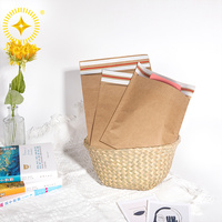 Nouveauté : Enveloppes en papier kraft pour l'expédition, sacs en papier kraft résistants, sacs d'emballage pour vêtements