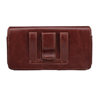 Porte-téléphone universel en cuir, étui de téléphone portable à fixer sur ceinture, sacoche universelle en cuir pour téléphone