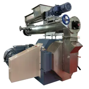 2t Per Hour Automatic Turkey Cattle Feed Pellet Processing Machine Animal Poultry Feed Pellet Making Machine