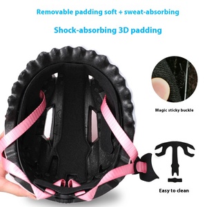 Casco de bicicleta premium para niños, diseño de dibujos animados, ventilado, ligero, ajustable para niños, ciclismo, monopatín, scooter, actividades al aire libre - Product Image 3