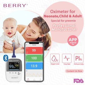 Oxymètre de pouls électrique Berry BM1000A Moniteur de <span class=keywords><strong>saturation</strong></span> en oxygène personnalisable et précis - Product Image 4