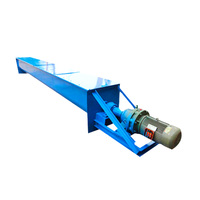 Convoyeur à vis industriel robuste en acier inoxydable/acier au carbone anti-poussière pour ciment/grain/poudre nouvel état