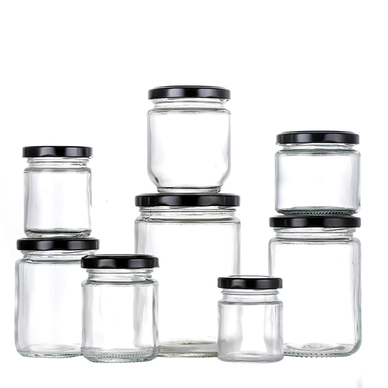 NCJ012 Wholesale Round Shape Glass Jar