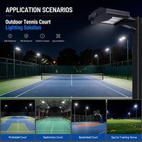 Luz LED para Cancha de Tenis de 300W-500W, Iluminación para Estadios Deportivos al Aire Libre