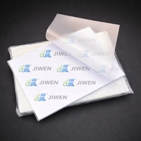 Pochettes de plastification à chaud personnalisées A4 80 microns en PET, feuilles de film pour plastification