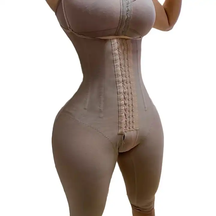 colombian women's bodysuit open bust shapewear