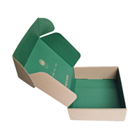 Boîte de vente au détail personnalisée XF à faible MOQ, en carton ondulé économique, pour expédition express, électronique, vêtements, carton couleur