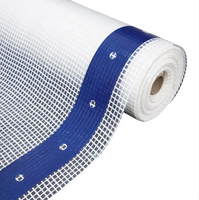 Bâche en plastique imperméable et ignifuge de qualité supérieure pour travaux de construction sur les chantiers