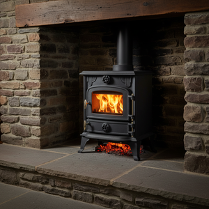Cheminée autoportante en fonte de style européen pour intérieur, vente en gros d'usine - Product Image 4
