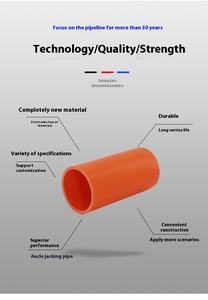 Büyük güç projeleri için yüksek basınçlı esnek dayanıklı 160mm büyük çaplı MPP kablo koruma tüpü - Product Image 6