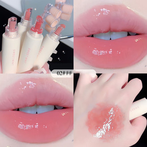 Glassa per labbra con gelatina di menta dolce tinta per labbra antiaderente per cosmetici idratante labbra liquido in cristallo rossetto coreano Gloss in vetro - Product Image 5