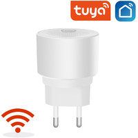 Détecteur de gaz combustible GPL sans fil Tuya WiFi, sécurité domestique intelligente avec contrôle par application, capteur d'alarme de fuite, compatible avec AC 85V-250V