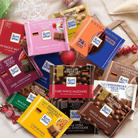 Vente en gros de chocolats allemands importés, chocolat au lait 100g