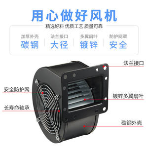 Ventilador Centrífugo de Una Sola Velocidad Linxiu, Ajustable, de Múltiples Aspas, Inclinado hacia Adelante, con Rotor Externo, Disponible en Stock - Product Image 5