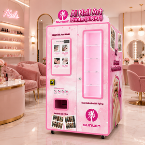 Kiosco de Belleza de <span class=keywords><strong>Uñas</strong></span> con IA, Máquina Impresora Automática de Arte de <span class=keywords><strong>Uñas</strong></span>, Equipo de Servicio de <span class=keywords><strong>Uñas</strong></span> sin Supervisión para <span class=keywords><strong>Centros</strong></span> Comerciales - Product Image 1