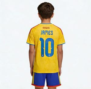 批发儿童足球球迷球衣定制高品质足球队服 - Product Image 2