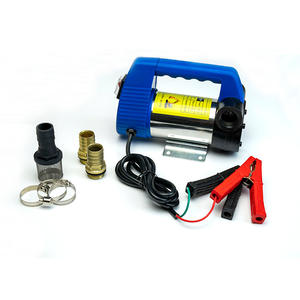 कच्चा लोहा 12v/24v इलेक्ट्रिक ईंधन हस्तांतरण पंप स्वयं प्राइमिंग पोर्टेबल डीजल अर्क - Product Image 4