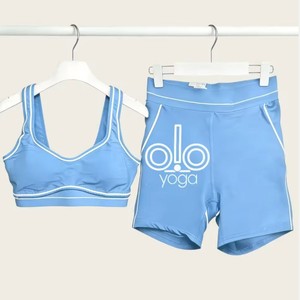 Designer's New Yoga Polyester Suit Pilates Line Design Fitness Wear High Elasticity Sportswear Cycling Sportswear