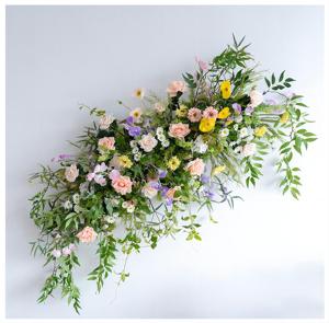 Màu Sắc Hoang Dã Hoa Hướng Dương Trung Tâm Bất Tìm Kiếm Màu Vàng Và Màu Xanh Hoa Hoang Dã Cho Đám Cưới Tường Trang Trí Phong Cách Nông thôn - Product Image 6