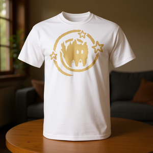 Camiseta Scary Cat Tomcat Kitten con diseño de cola estrellada, color blanco, unisex, talla M - Product Image 2