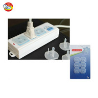 Prodigy bébé sécurité fournisseur 3 trous bébé sécurité prise électrique couverture sortie prise couvre preuve puissance bébé bouchons protecteur