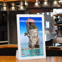 Écran numérique Android 8/10,1 pouces, écran tactile capacitif 10 points, kiosque avec Wi-Fi intégré pour restaurant, menu interactif, commande automatique