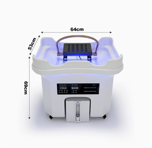 Equipo de Lavacabezas Portátil de Diseño Moderno Japonés para Spa Capilar con Función de Vaporización, Sin Necesidad de Tuberías - Product Image 3
