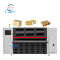 Impresora de Tarjetas Automática Multicolor Ocean New, Impresora de Inyección de Tinta de Una Sola Pasada, Conectividad USB para Cajas de Cartón Corrugado, Impresión Digital