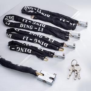 Serrure à chaîne de vente chaude moto et vélo serrure à chaîne étendue serrure de sécurité de <span class=keywords><strong>porte</strong></span> en verre - Product Image 1