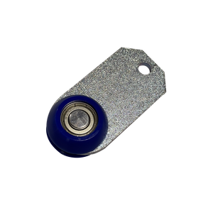 Roulettes <span class=keywords><strong>de</strong></span> rideau latéral <span class=keywords><strong>de</strong></span> camion 50 mm avec fente pour sangle, double face, roulettes coulissantes jumelées <span class=keywords><strong>de</strong></span> 36 mm pour pièces <span class=keywords><strong>de</strong></span> remorque commerciale - Product Image 3