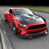 Capot moteur en fibre de carbone pour Ford Mustang S550 2018-2023 GT V8
