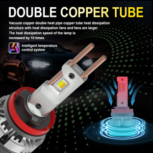 Gview H8 G18W ความสว่างสูง6000K ชุดแปลงไฟหน้า LED ควบคุมโดยแอป H11 130W - Product Image 5