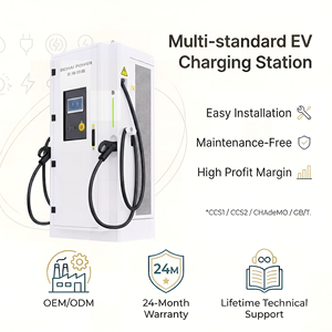 Station de recharge au sol commerciale OEM/ODM 120 kW haute puissance OCPP 1.6J pour système de gestion de flotte BHDC-10B-12 - Product Image 3
