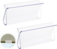 Stores roulants escamotables au design moderne avec poignées transparentes Clips d'accessoires de levage sans fil pour la gestion des rideaux