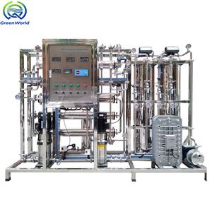 เครื่องกรองน้ำ EDI 1000 ลิตรต่อชั่วโมง เครื่องกรองน้ำอุตสาหกรรมสำหรับ<span class=keywords><strong>บ่อ</strong></span>ปลา ระบบกรองน้ำ RO แบบรีเวิร์สออสโมซิส - Product Image 2