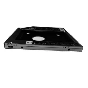 プラスチック9.5/12.7ミリメートルsata3 SSDハードドライブAdapter cd/dvd-romオプティカルベイラップトップの第二HDD Caddyトレイ