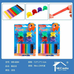 ชุดดินเหนียวสีสันสดใส96ชิ้นสำหรับเด็กงานฝีมือแบบ DIY ขายส่งจากซัพพลายเออร์ - Product Image 1