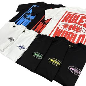 Camiseta <span class=keywords><strong>HAYU</strong></span> Crotiez de Manga Corta, Estilo Urbano Europeo y Estadounidense, Casual, Hip-hop, para Parejas, Hombre y Mujer - Product Image 1