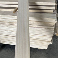 Bandes de chanfreinage en bois massif de Paulownia, qualité AA, modernes et écologiques