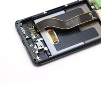 Écran tactile LCD OLED d'origine avec cadre pour Samsung Galaxy S20 Plus, écran LCD, téléphone compatible