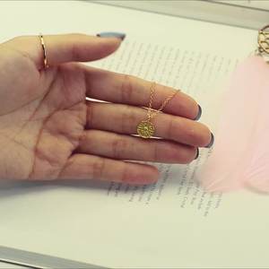 สร้อยคอดอกทานตะวันวินเทจพร้อมจี้สร้อยคอเงิน 925 ชุบทองหรูหราสําหรับผู้หญิงเด็กผู้หญิง - Product Image 6