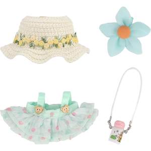 Boxob ชุดเสื้อผ้าตุ๊กตา17ซม. น่ารักชุดของเล่นตุ๊กตา6.7in และ5.9in มีสไตล์ - Product Image 1