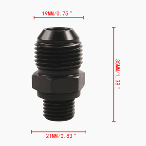 ขั้วต่ออะแดปเตอร์ระบายความร้อนน้ำมัน AN8 1/4 NPT โลหะสำหรับระบบระบายความร้อนรถจักรยานยนต์ - Product Image 1