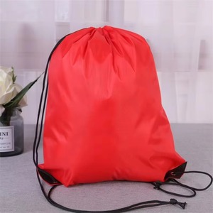 Mochila con Cordón Plegable Personalizada, Bolsa con Cordón <span class=keywords><strong>para</strong></span> Gimnasio, Bolsas con Cordón Casuales <span class=keywords><strong>para</strong></span> Exteriores - Product Image 2