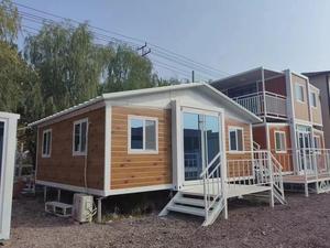 Casa Modular Expandible <span class=keywords><strong>de</strong></span> Doble Ala con Techo Triangular, Personalizable, Plegable, para Oficina, Residencia, Venta Directa <span class=keywords><strong>de</strong></span> Fábrica - Product Image 3