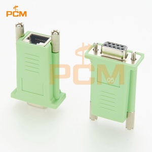 Adaptateur de console RS232 <span class=keywords><strong>DB9</strong></span> femelle vers RJ45 femelle compatible Cisco <span class=keywords><strong>CAB</strong></span>-9AS-FDTE pour modem terminal, équipement réseau POS - Product Image 5