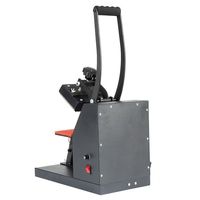 Nouvelle presse à chaud numérique compacte pour étiquettes de vêtements avec support métallique surélevé 220V pour sous-vêtements et autocollants de logo pour manches